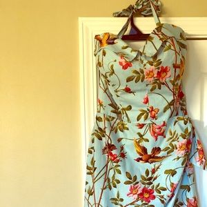 Bernie Dexter Sarong Pinup wiggle Birds o Paradise